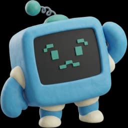 Blip, the Ultimate Coders mascot, thinking about a question